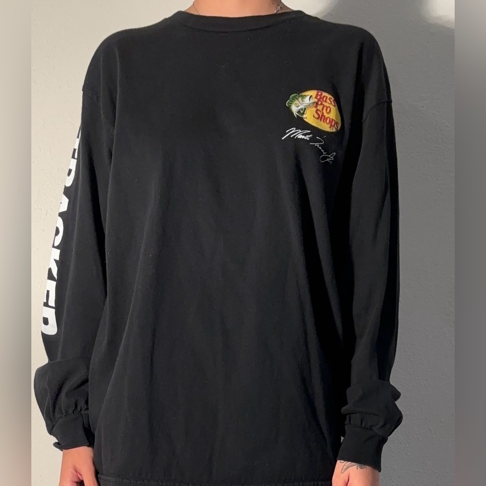 Martin Truex Jr Bass Pro Shops NASCAR Long Sleeve Shirt Adult Medium